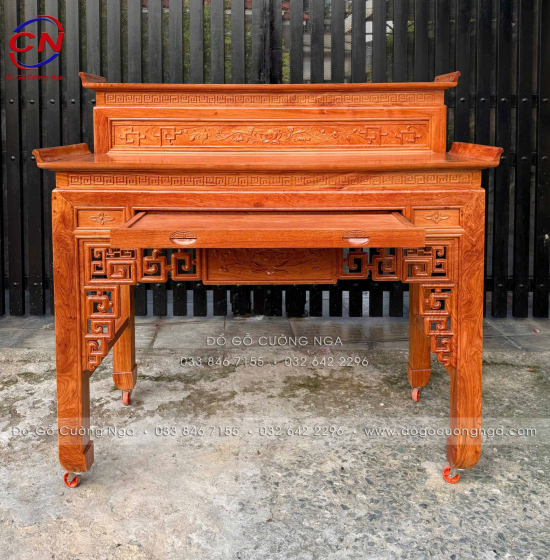 Bàn Thờ Gỗ Hương Đá 2 Tầng Sự Lựa Chọn Đẳng Cấp 