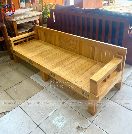 Giường Gấp Gỗ Sồi Tự Nhiên 1m6x2m Bền Đẹp Rẻ 