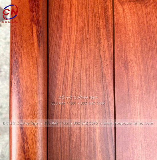 Giường Ngủ Gỗ Hương Đá - Phản Liền Tân Cổ Điển