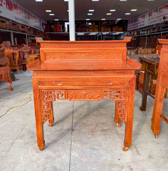 Bàn Thờ Gỗ Hương Đá 2 Tầng Sự Lựa Chọn Đẳng Cấp 