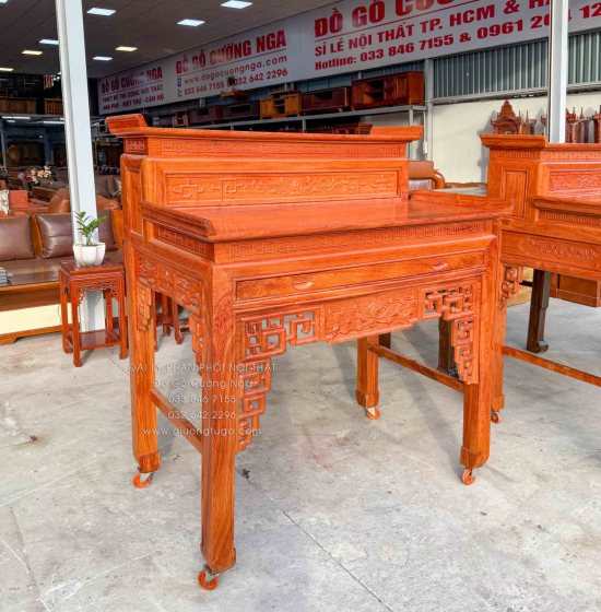 Bàn Thờ Gỗ Hương Đá 2 Tầng Sự Lựa Chọn Đẳng Cấp 