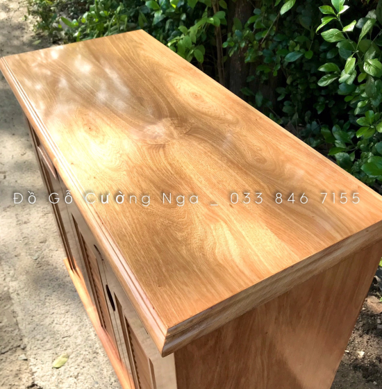 Tủ Giày Dép Gỗ Đinh Hương 3 Cánh Cao Cấp Giá Rẻ - TD 07