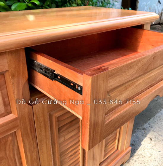 Tủ Giày Dép Gỗ Đinh Hương 3 Cánh Cao Cấp Giá Rẻ - TD 07