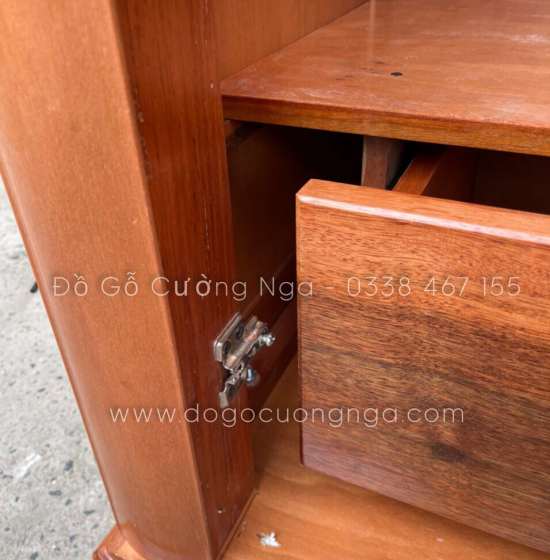 Tủ quần áo gỗ xoan đào 3 cánh cao cấp 