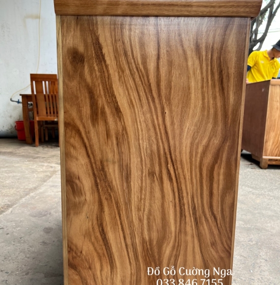 Tủ ngăn kéo gỗ hương xám 1m ( tủ combos ) 