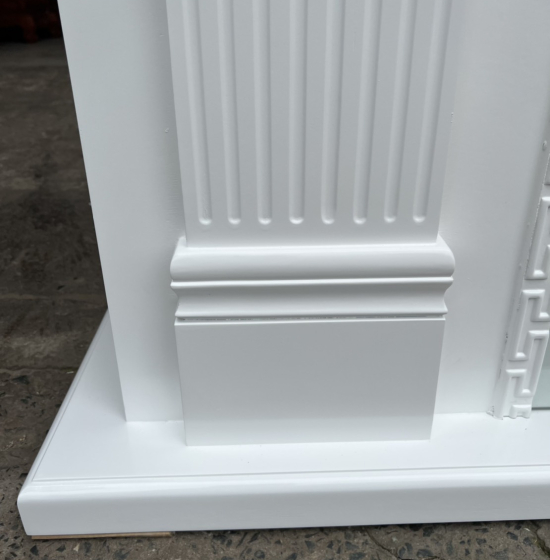 Lò sưởi trang trí gỗ xoan đào - kết hợp tủ rượu TG 01