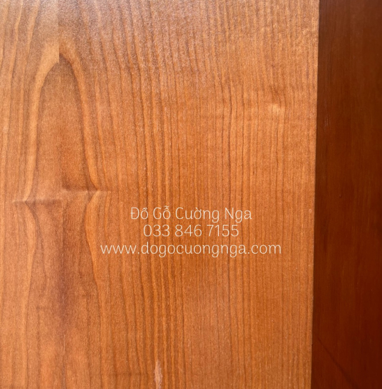 Tủ áo cửa lùa gỗ xoan đào 1m6 hiện đại 