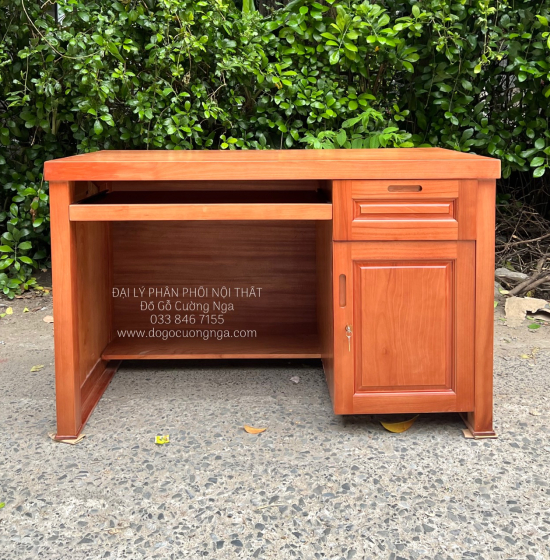 Bàn Ghế Làm Việc Gỗ Xoan Đào Giá Rẻ Thiết Kế Đẹp Mắt 