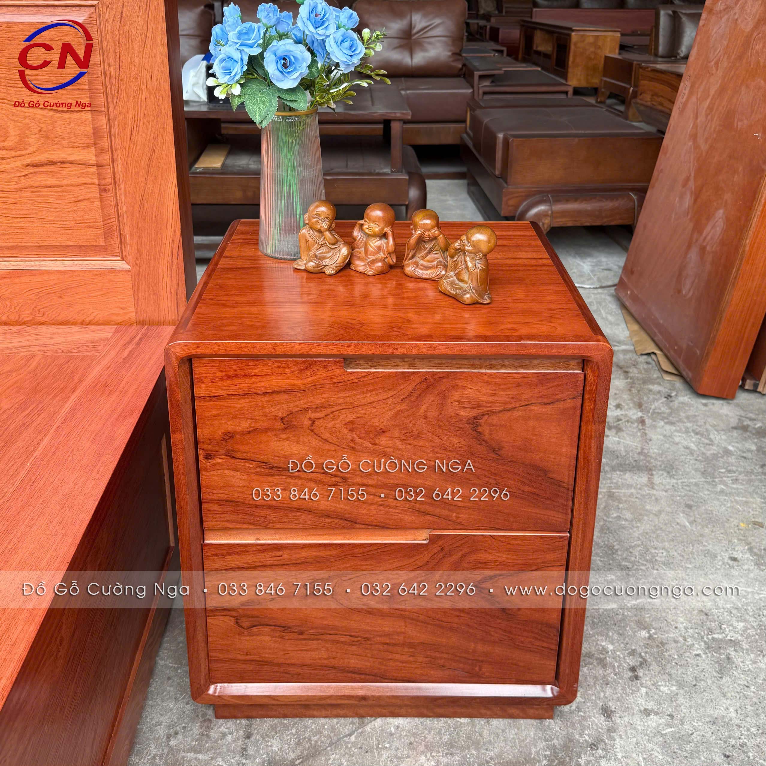 combo phòng ngủ gỗ hương đá 