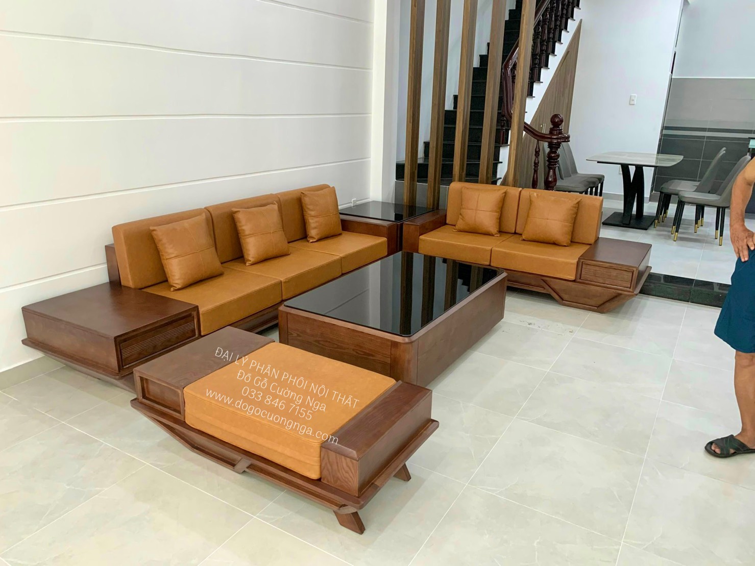 sofa gỗ 