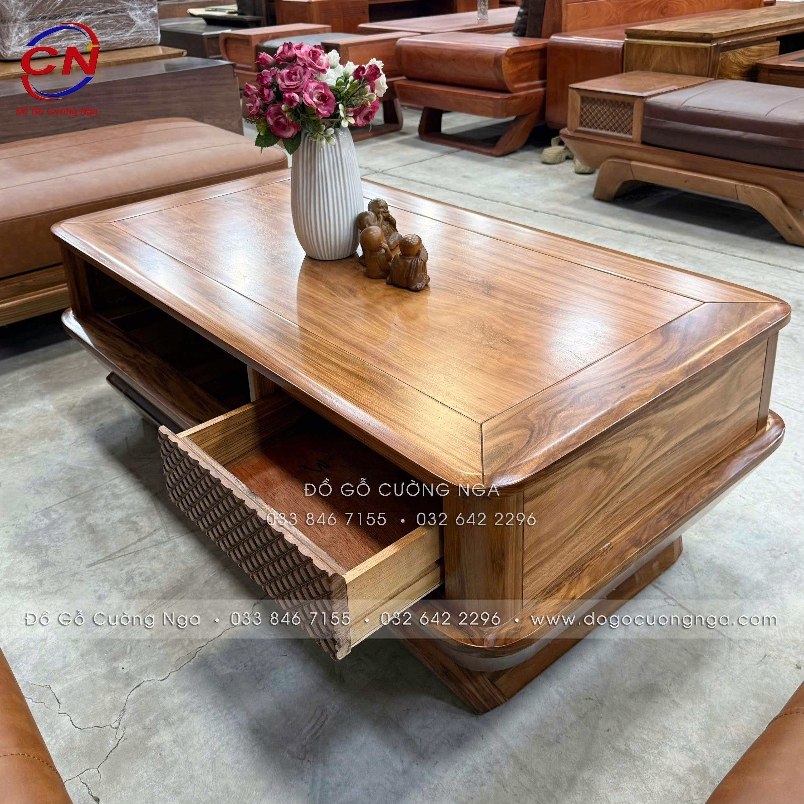 sofa goc L huong xam