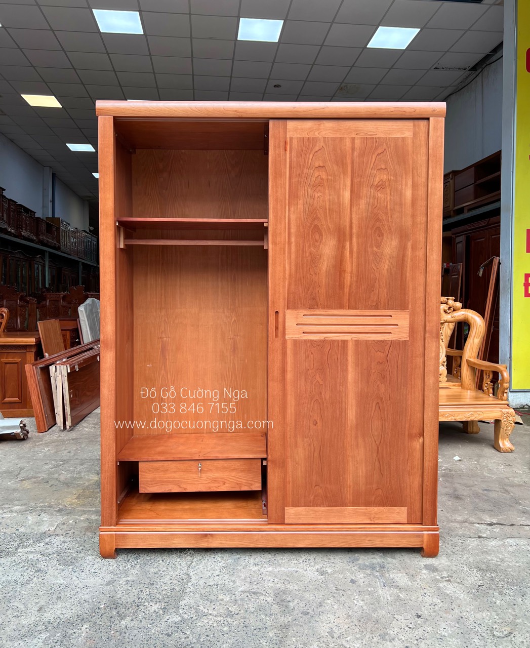 tu ao go xoan dao cua lua