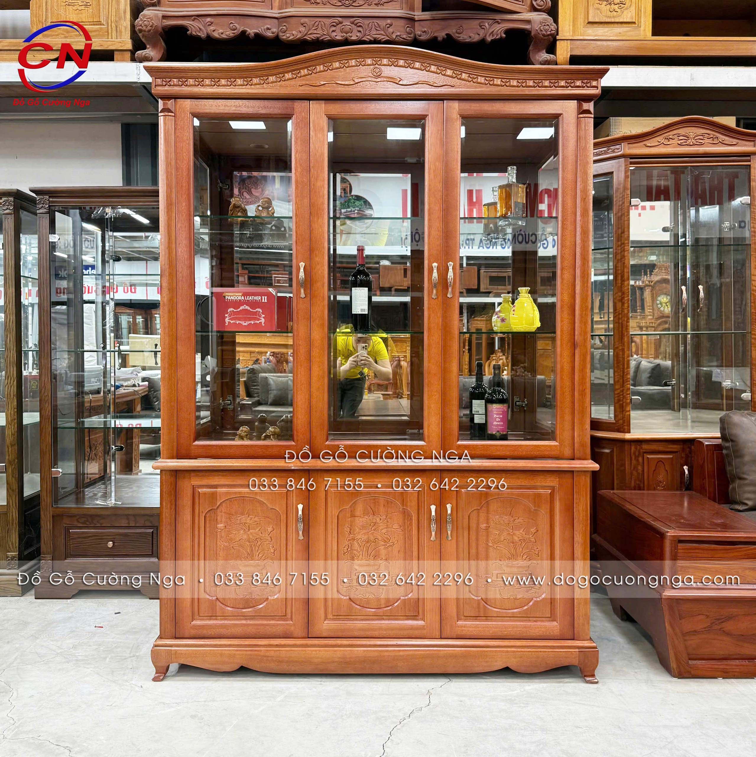 tu ruou vuong xoan dao 1m45