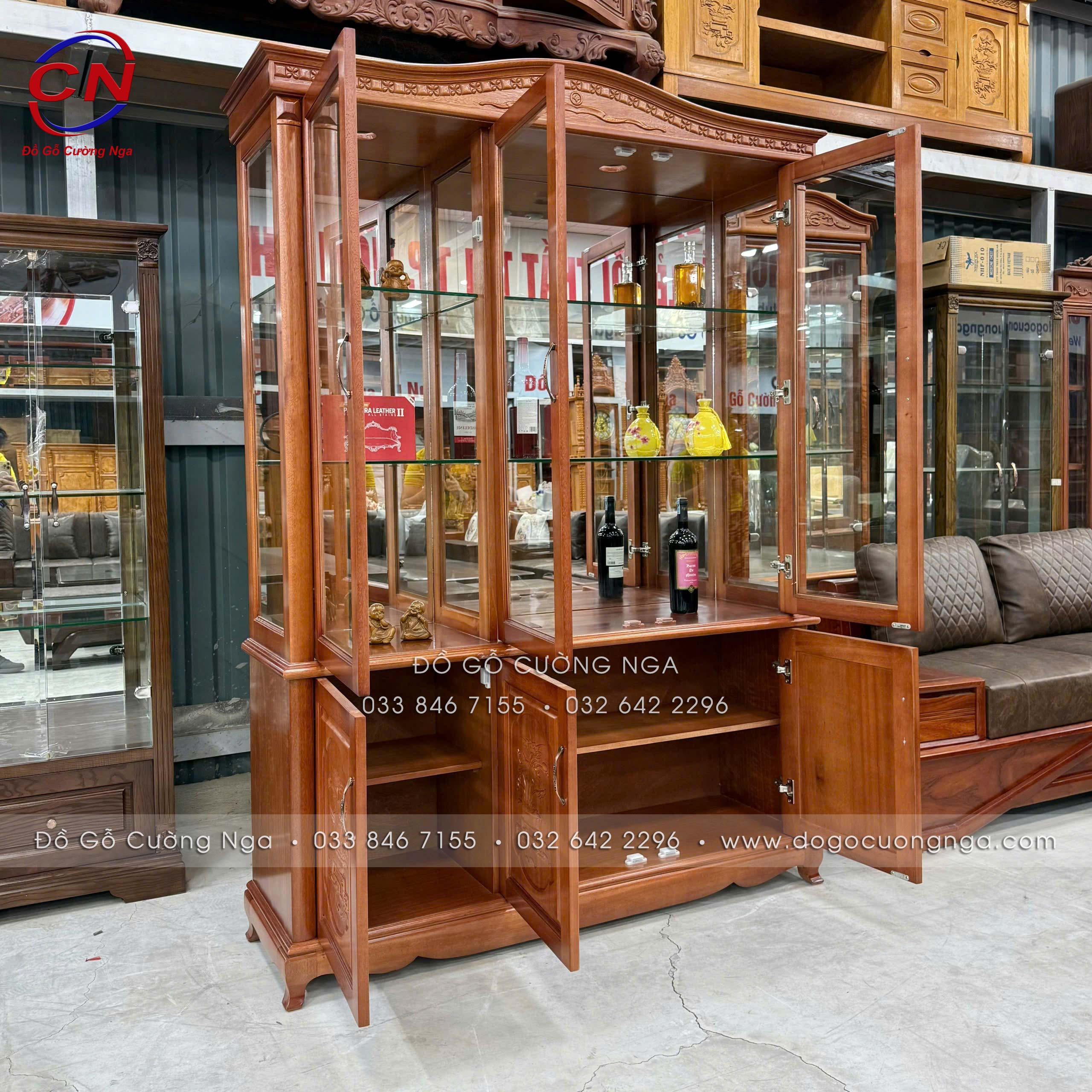 tu ruou vuong xoan dao 1m45