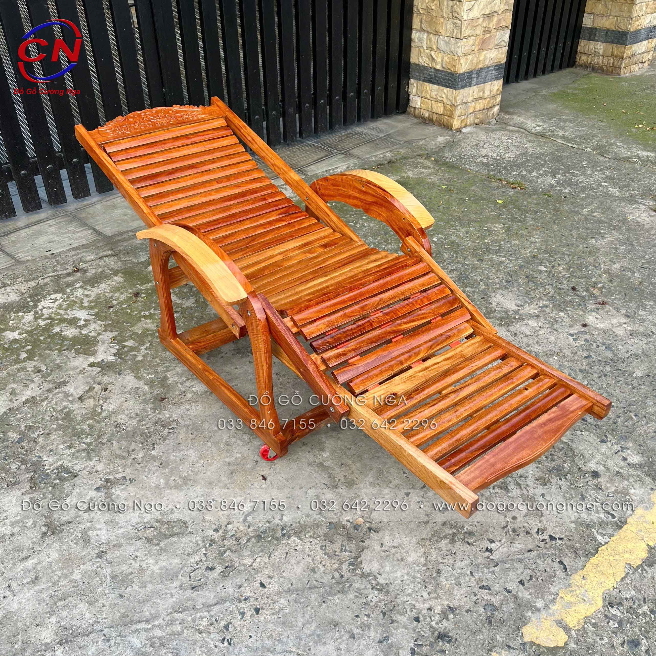 ghế dây căm xe gỗ 