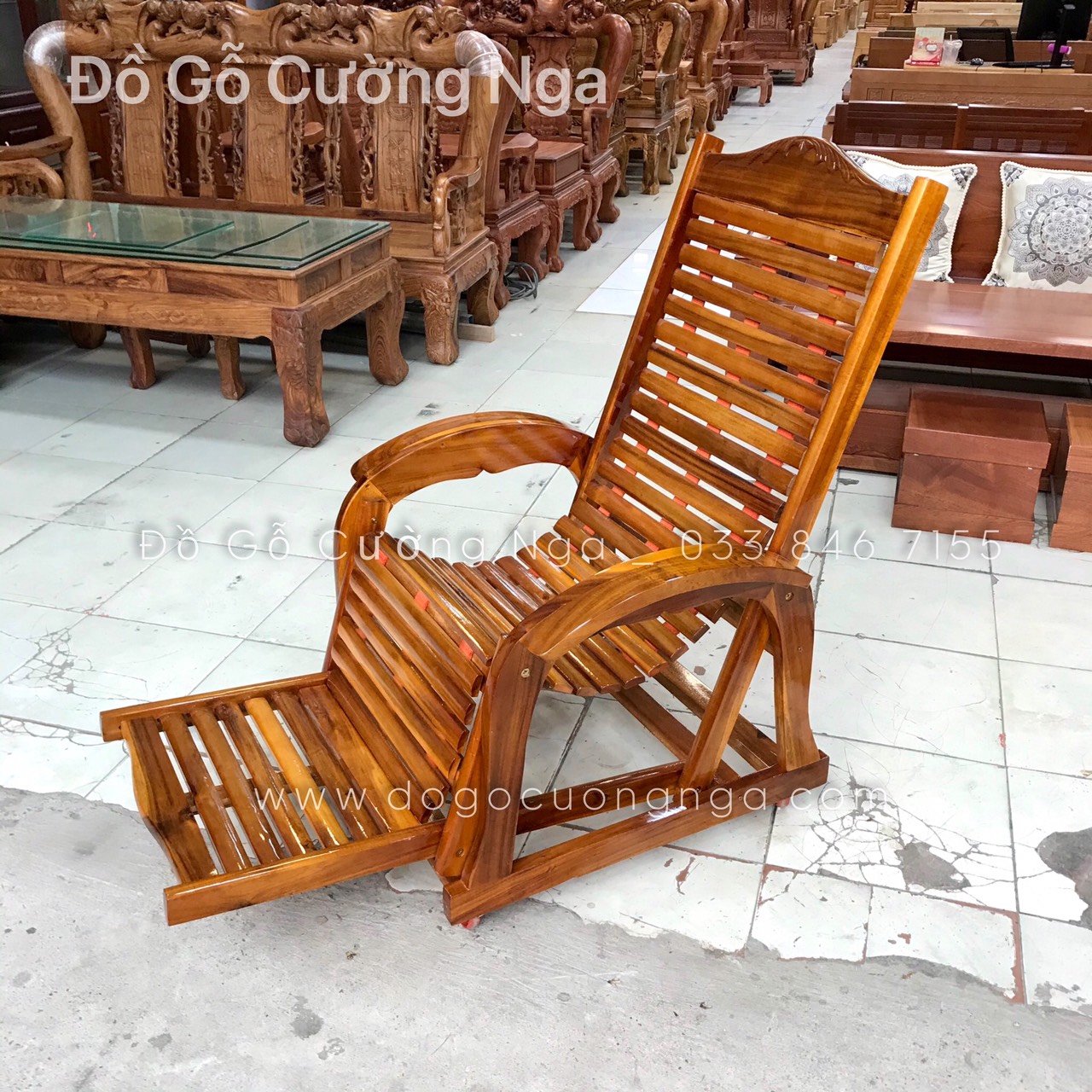 ghế dây gỗ tràm