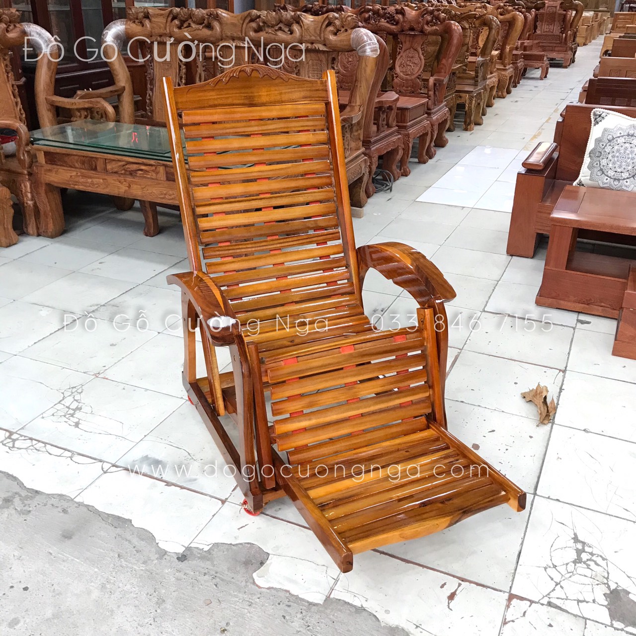 ghế dây gỗ tràm