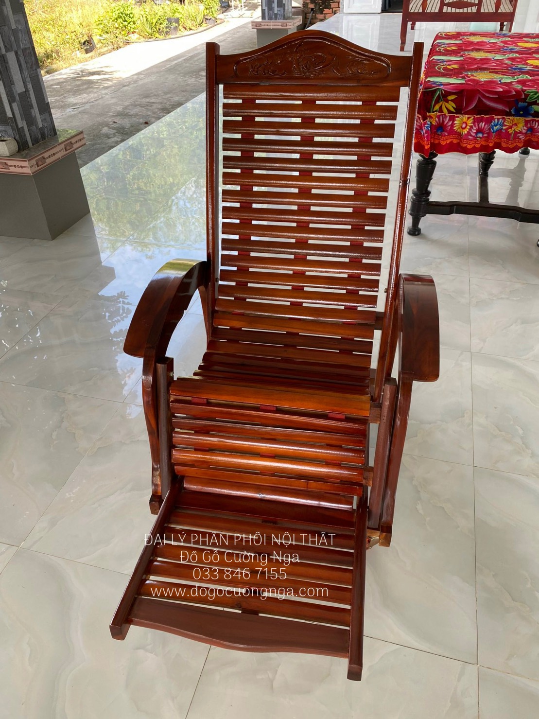 ghế dây gỗ tràm